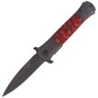 Herbertz Solingen 590812, Damascus Design 85mm Pocket Knife