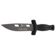 K25 Tactical Botero Knife Black Rubber, Titanium Coated (32193)