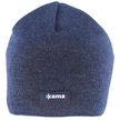 Kama Knitted Merino Wool Beanie, Navy (A02-108 L)