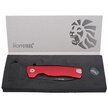 LionSteel ROK Aluminium Red, Black Blade Solid Knife (ROK A RB)