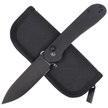 Nóż Knife CIVIVI Button Lock Elementum Black G10, Black Stonewashed (C2103A)