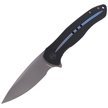 WE Knife Kitefin Black Tiitanium, Polished Bead Blasted (2001E)