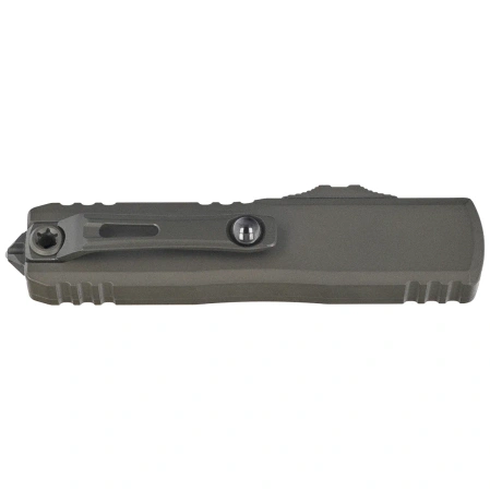 Microtech UTX-85 Gen IV D/E OTF Knife Cerakote OD Green Aluminum, Cerakote OD Green M390MK by Tony Marfione (12324-1COD)