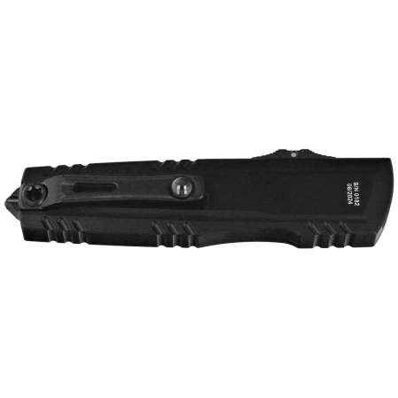 Microtech-Surefire Luminary ZBP D/E Signature OTF Knife Shadow DLC Aluminum, Shadow DLC F/S M390MK by Tony Marfione (1270-3DLCTSH)
