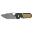 Nóż składany Kizer Militaw Black G10 / Yellow PEI, Satin 154CM by Jonathan Styles (V3634C1)