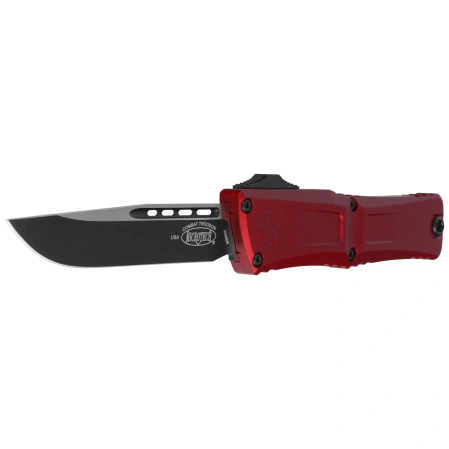 Microtech Combat Troodon Gen III S/E OTF Knife Merlot Aluminum, Black M390MK by Tony Marfione (1143-1MR)