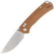 Kizer T1 CD Knife Brown G10, Satin Nitro-V by Uli Hennicke (V3490.2CA2)