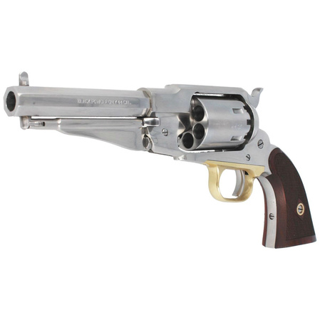 Pietta 1858 Remington New Model Army Stainless Sheriff revolver .44 (RGSSH44LC)