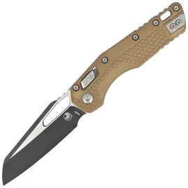 Nóż składany Microtech MSI S/E Dark Earth Tri-Grip Polymer, Black / Bead Blasted M390MK by Tony Marfione (210T-1PMDE)