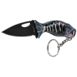 Nóż wędkarski brelok Martinez Albainox Fishing Blue Aluminium, Black 3Cr13Mov (18504-BL)
