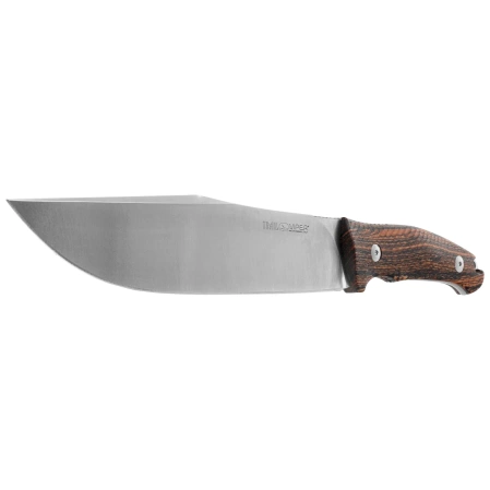 Viper Trail Knife Bocote Wood, Satin N690 by Jens Ansø (VT4068BC)