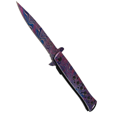 Herbertz CJH Italian Stiletto Knife Colorful Steel, Colorful 420 (10000360)