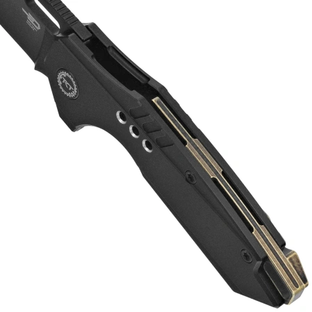 Nóż składany Bestech Nyxie 3 Black Titanium, Black DLC CPM S35VN by Todd Knife and Tool (BT2308B)
