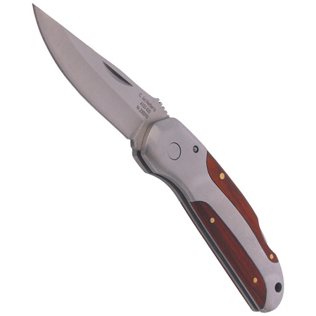 Herbertz CJH Knife Pakka Wood/Steel, Satin 420 (10000335)