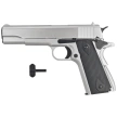 Zestaw pistolet wiatrówka Voltran Ekol ES 1911 Satin 4.5 mm - Blow Back, 1500 BBs, 10 kapsuł, tarcze