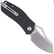 Kubey Ceyx Knife Black G10, Satin D2 (KU335A)