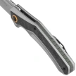 Nóż składany Kizer Draca Gray Aluminium / Black-Green Carbon Fiber, Stonewashed S45VN by Mikey Carlson (Ki4751A1)