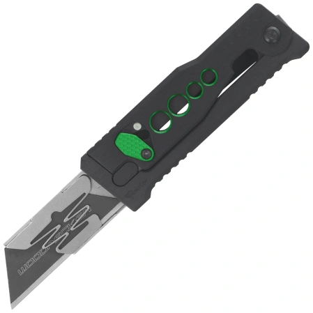 Nóż grawitacyjny Reate EXO-U Black-Green Speedhole Aluminium, Stainless Steel (EXO-U SBK.GR)