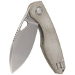 FOX Chilin OD Green Canvas Micarta, Stonewashed M398 by Jesper Voxnæs (FX-530 MOD)