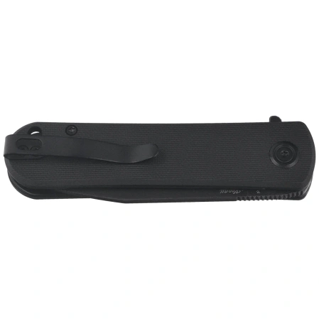 Kubey NEO Knife Black G10, Blackwashed AUS-10 by Keanu Alfaro (KU371B)