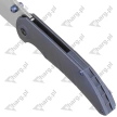 WE Knife Riff-Raff Blue Titanium, Hand Rubbed Satin CPM 20CV by Matthew Christensen (WE22020B-2)