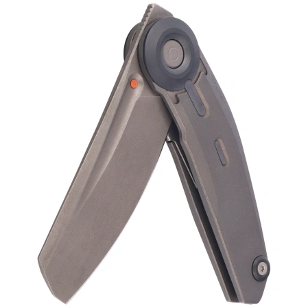 Nóż składany Reate VK-CLU Darkwashed Titanium, Darkwashed Elmax by Vulpex Knives