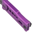 Nóż grawitacyjny Reate EXO-U V2 Purple Speedhole Aluminum, Stainless Steel