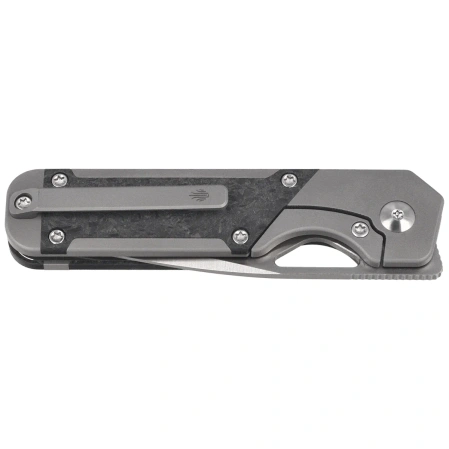Nóż składany Kizer Mini Militaw Grey Titanium / Carbon Fiber, Satin S45VN by Jonathan Styles (Ki3634SA4)