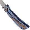 Nóż składany Spartan Blades Harsey Folder 3.25 Plague Doctor Blue Titanium, Stonewashed MagnaCut by William W. Harsey (SF10 Custom Plague BLU)