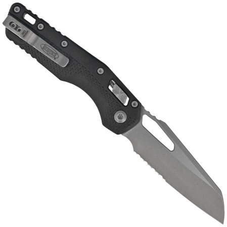 Microtech MSI S/E Knife Black Tri-Grip Polymer, Apocalyptic P/S M390MK by Tony Marfione (210T-11APPMBK)
