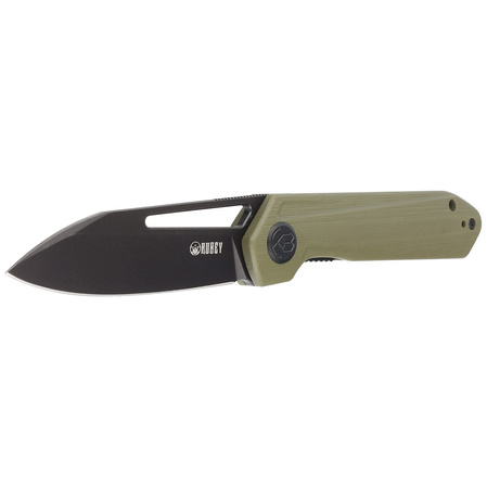 Nóż składany Kubey Royal Green G10, Dark Stonewashed D2 by Colin Maisonpierre (KU321F)