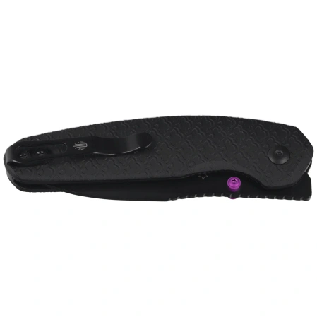 Kizer Meteora Knife Black Aluminum, Black PVD Nitro-V by Evgeniy Bulychev (V3730A2)