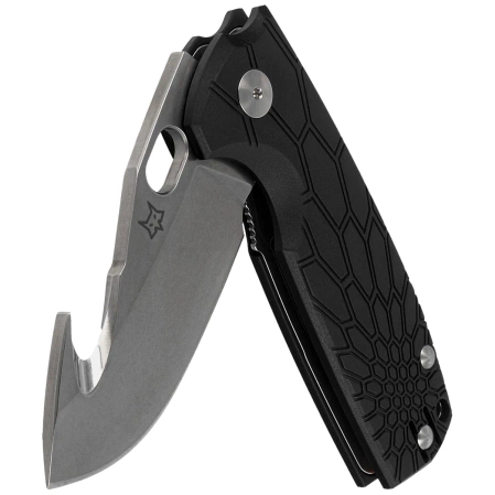 Nóż składany Fox Core Hunter Black FRN, Stonewashed Becut by Jesper Voxnæs (FX-624 B)