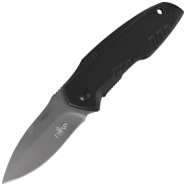Nóż składany Third Decor Habitat N83N Black Anodized Aluminum, Titanium Gray Coated 420 (TH-N83N)
