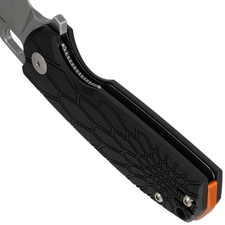 Fox Core Hunter Knife Black FRN, Stonewashed Becut by Jesper Voxnæs (FX-624 B)