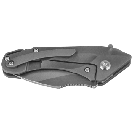 Nóż składany Bestech Goblin Dark Grey Titanium/Carbon Fiber, Stonewashed/Satin CPM S35VN (BT1711E)