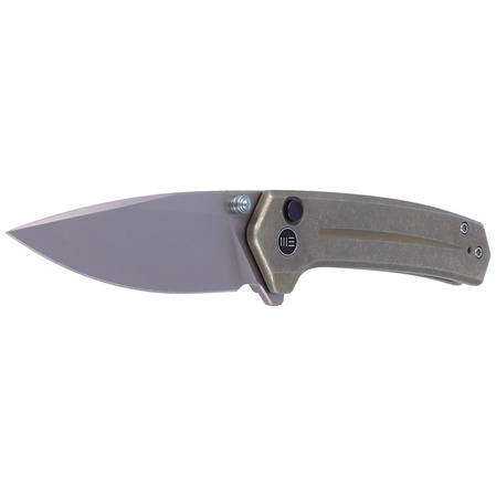 Nóż składany WE Knife Culex Green Titanium, Silver Bead Blasted CPM 20CV (WE21026B-5)