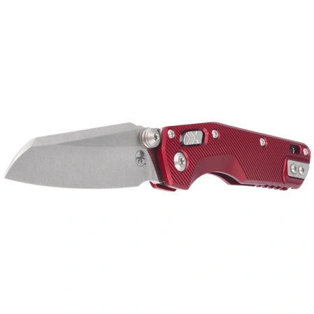 Microtech MSI Ram-Lok Mini S/E Knife Merlot Fluted Aluminium, Stonewashed M390MK by Tony Marfione (210M-10FLMR)