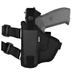 Kabura.. Dasta. Holster. CZ 75/85, CZ 75 DC, SIG P-226/228, GLOCK 17/19, BERETTA 92, CZ 75 SP-01 mater Nylon.. black. Prawa.. 00g 014/25