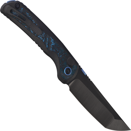 Kizer Mithril Knife DLC Ultra Titanium / Fat Carbon, Hand Brushed / DLC Ultra M390 by L.F (ZX-FK08A2)