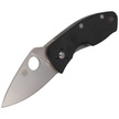 Spyderco Ambitious G-10 Black PlainEdge Knife (C148GP)
