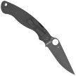 Spyderco Military 2 Knife Black G10, Black DLC CPM S30V by Sal, Eric Glesser (C36GPBK2)
