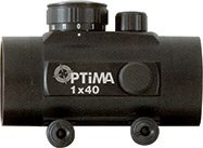 Kolimator Optima 1x40 Red-Dot na szynę 11mm - OTP 1x40