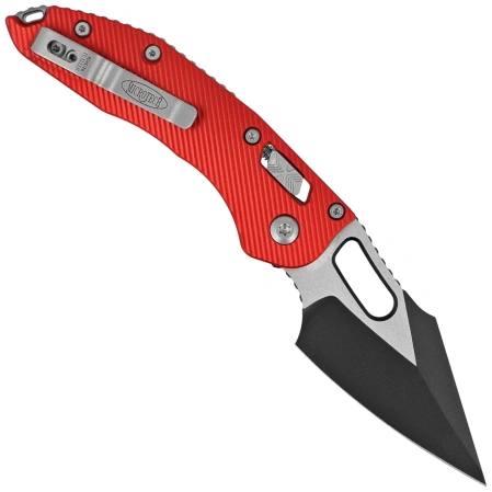 Microtech Stitch-M Ram-Lok S/E Knife Fluted Red Aluminium, Black M390MK by Borka Blades and Tony Marfione (169RL-1FLRD)