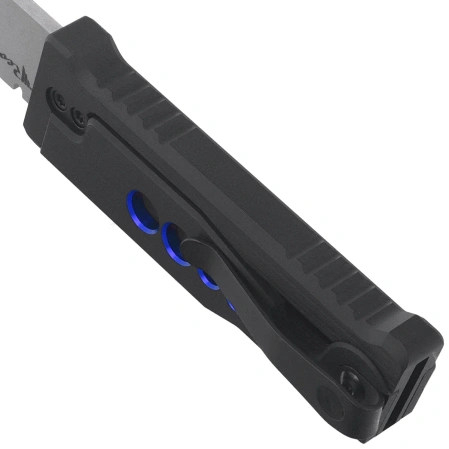Reate EXO-U Utility Knife Black-Blue Speedhole Aluminium, Stainless Steel (EXO-U SBK.BL)