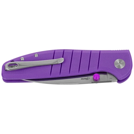 Nóż składany Bestechman Goodboy Purple G10, Satin D2 by Keanu Alfaro (BMK04G)