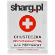 Sharg neutralizes wipe neutralizing pepper spray