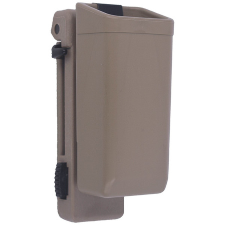 Ładownica ESP na dwurzędowy magazynek 9 mm / .40 z obrotowym mocowaniem UBC-02, khaki (MH-14 KH)