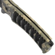Martinez Albainox 32795 Knife ABS Camo/Black Stringing, Black 3Cr13Mov