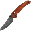Civivi Sixgill Knife Guibourtia Wood, Damascus by Gavko Knives (C24050-DS1)